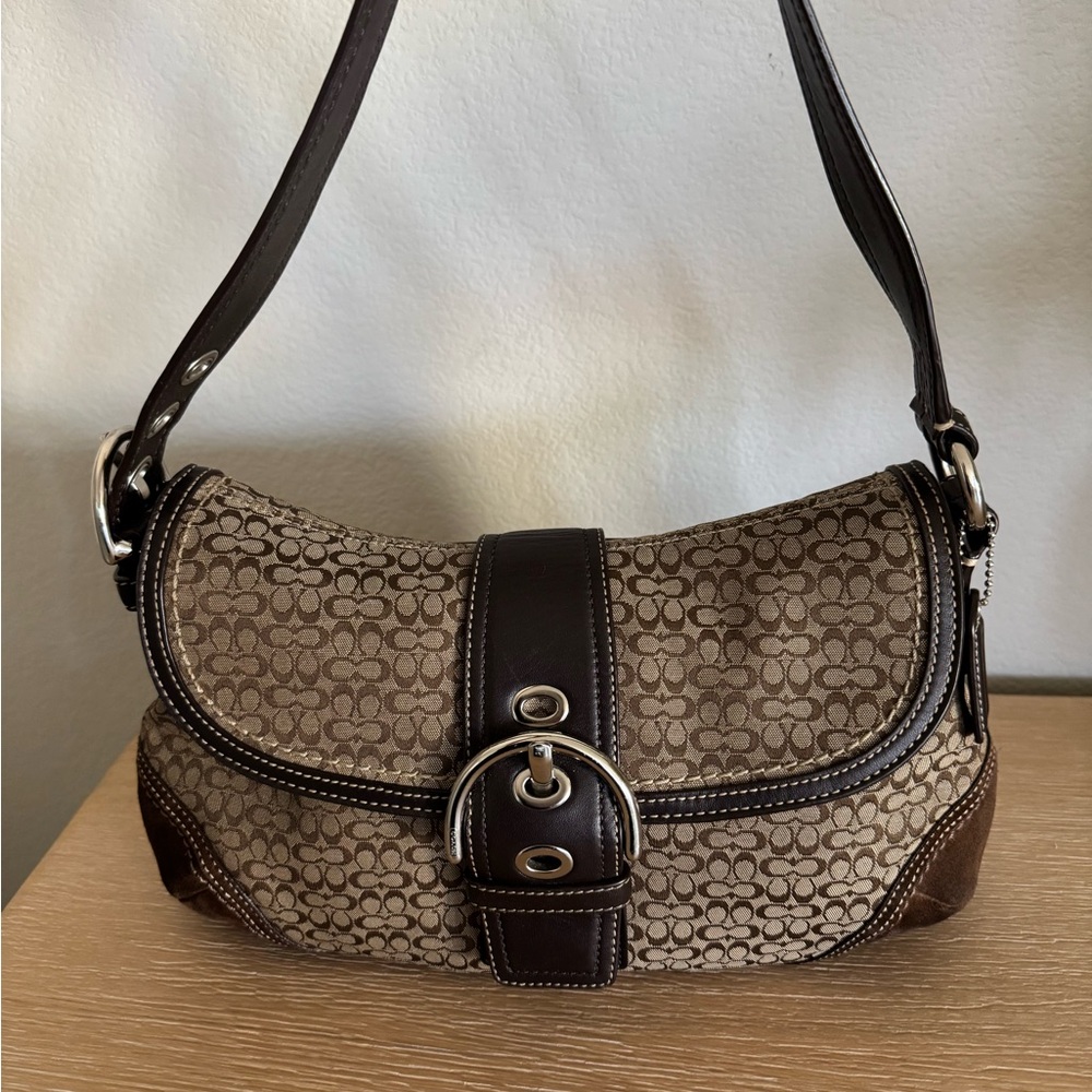 Coach Brown Shoulder Bag
